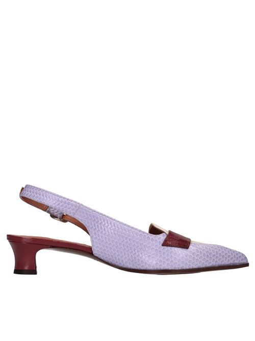 Décolleté slingback in pelle CHIE MIHARA | HEYLO FORDLAVANDA-LECHE-ROSSO